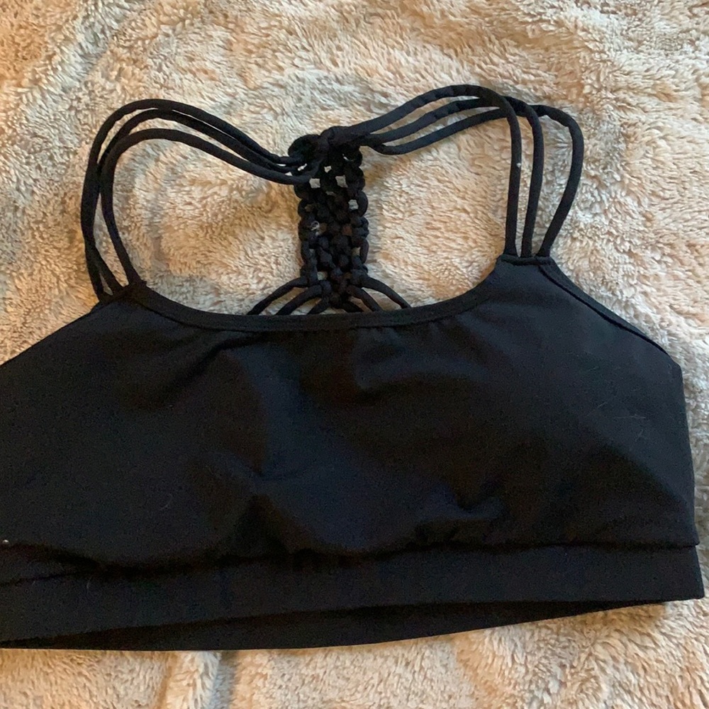 Black bralette